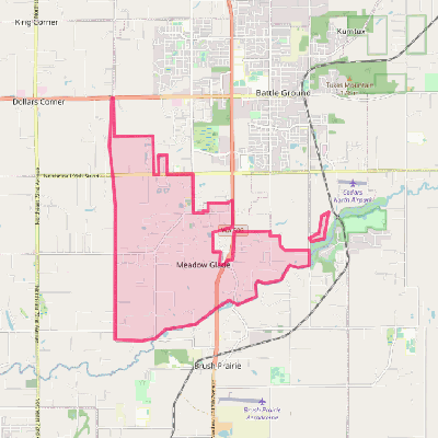 Map of Meadow Glade