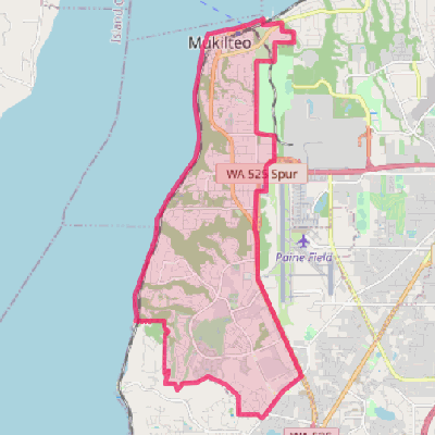 Map of Mukilteo