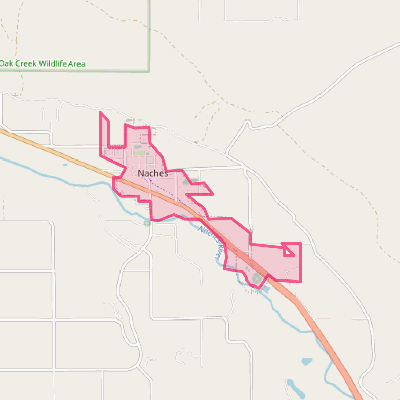 Map of Naches