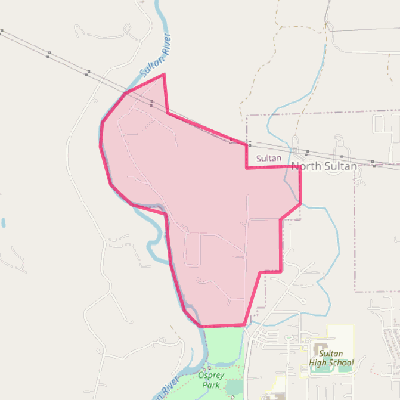 Map of North Sultan