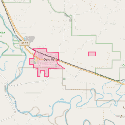 Map of Oakville