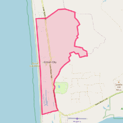 Map of Ocean City