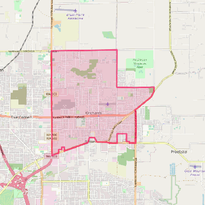 Map of Orchards