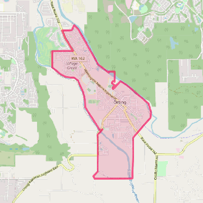 Map of Orting