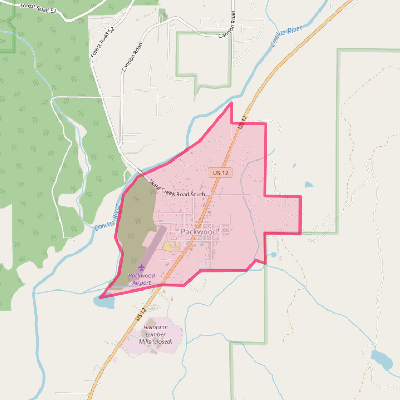 Map of Packwood