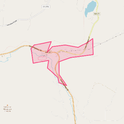 Map of Pine Grove