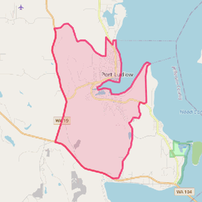 Map of Port Ludlow