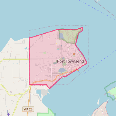 Map of Port Townsend