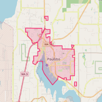 Map of Poulsbo