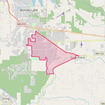 Map of Prairie Ridge