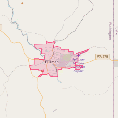 Map of Pullman