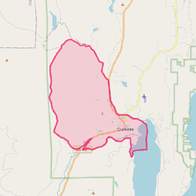 Map of Quilcene