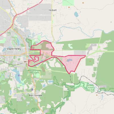 Map of Ravensdale