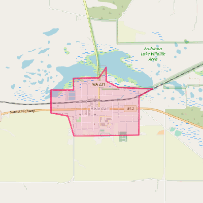 Map of Reardan