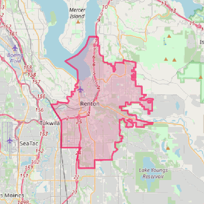 Map of Renton