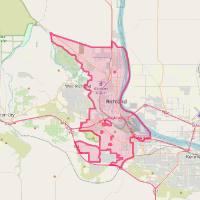 Map of Richland