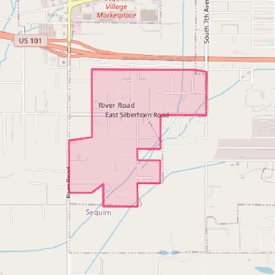 Map of River Road