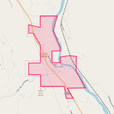 Map of Riverside