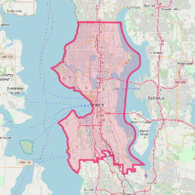 Map of Seattle