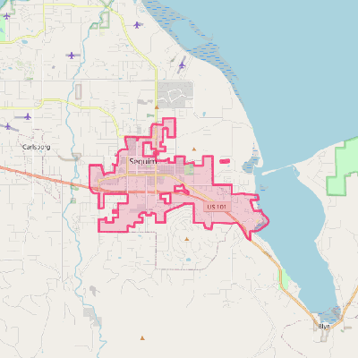 Map of Sequim