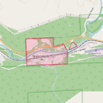 Map of Skykomish