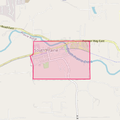 Map of South Prairie