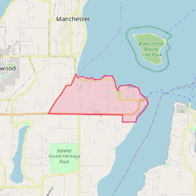 Map of Southworth