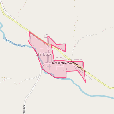 Map of Starbuck