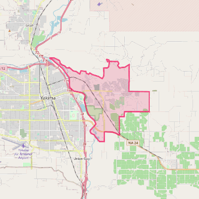 Map of Terrace Heights