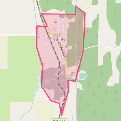 Map of Valley