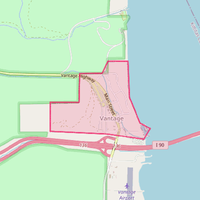 Map of Vantage