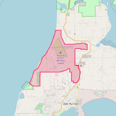 Map of Whidbey Island Station