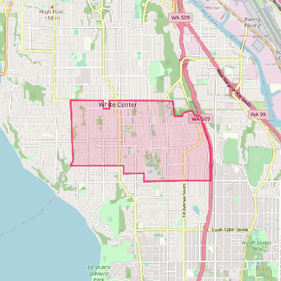 Map of White Center