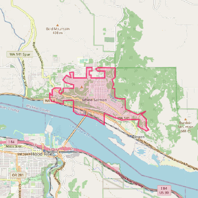 Map of White Salmon