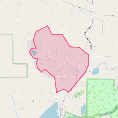 Map of Wilderness Rim