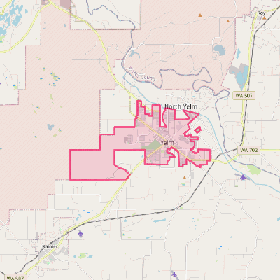 Map of Yelm