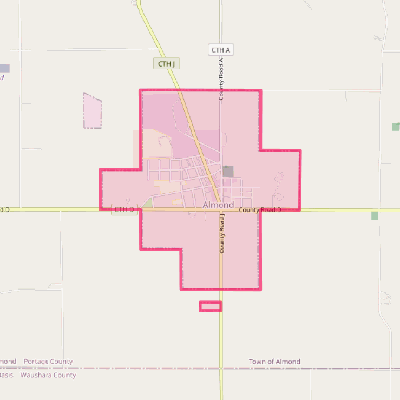 Map of Almond