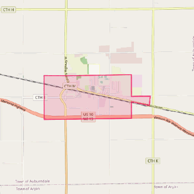 Map of Auburndale