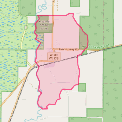 Map of Babcock