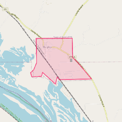 Map of Bagley