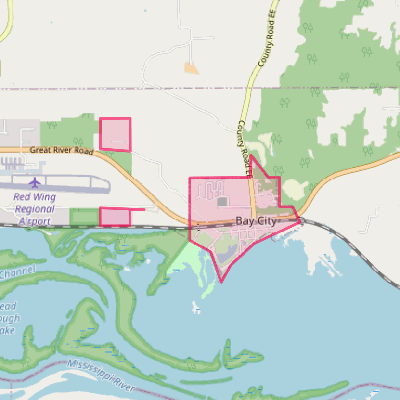 Map of Bay City