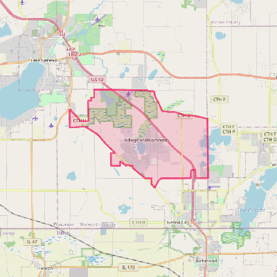 Map of Bloomfield