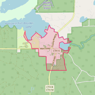 Map of Boulder Junction