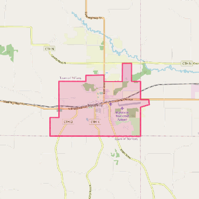 Map of Boyceville