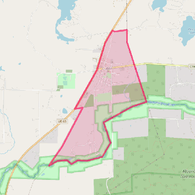 Map of Cable