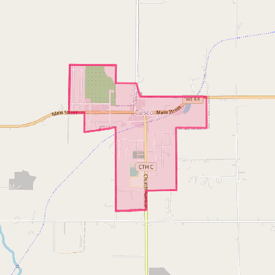 Map of Casco