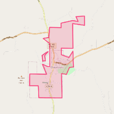 Map of Chaseburg