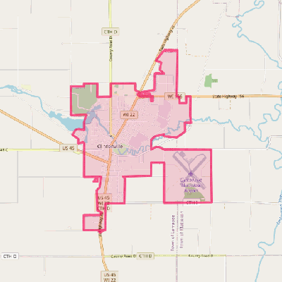 Map of Clintonville