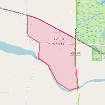 Map of Collins