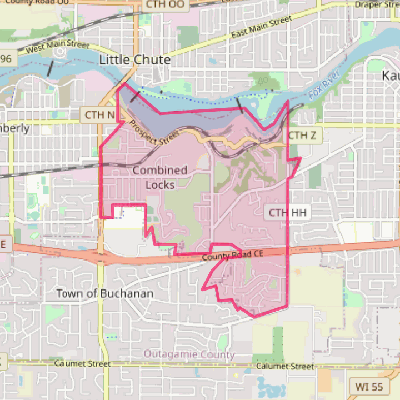 Map of Combined Locks